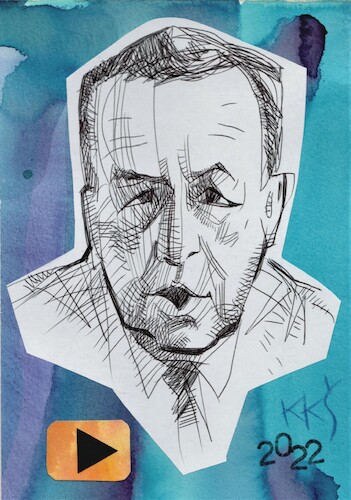 Cartoon: Andrey Illarionov. War or Peace? (medium) by Kestutis tagged war,peace,sketch,ukraine,russia,youtube,kestutis,lithuania,bigpostcard