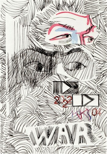 Cartoon: Automatic drawing. 15 (medium) by Kestutis tagged war,russia,russland,krieg,ukraine,youtube,sketch,kestutis,lithuania,art,kunst