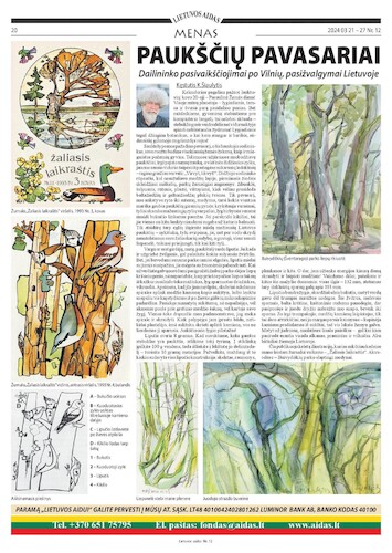 Cartoon: Bird springs (medium) by Kestutis tagged bird,spring,newspaper,kestutis,lithuania