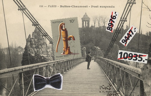 Cartoon: Dada blues (medium) by Kestutis tagged dada,postcard,blues,music,kestutis,lithuania,paris