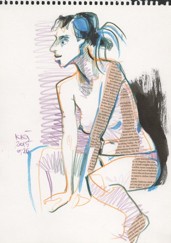 Cartoon: DADA Sketch. Artists Studio 20 (medium) by Kestutis tagged dada,sketch,art,kunst,kestutis,lithuania