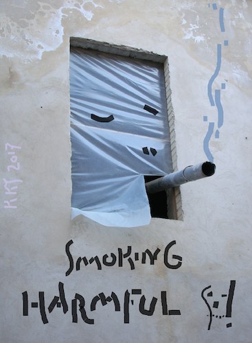 Cartoon: Do not SMOKE! (medium) by Kestutis tagged smoke,observagraphics,kestutis,lithuania