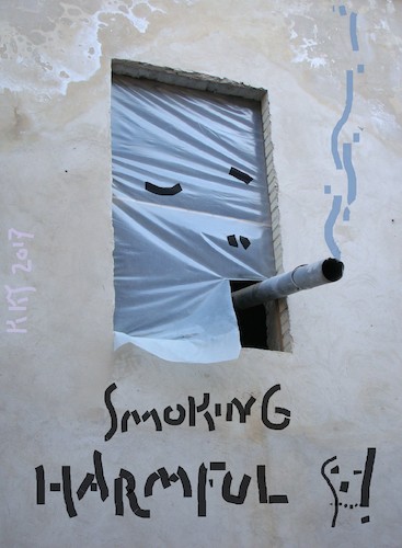 Cartoon: Do not SMOKE! (medium) by Kestutis tagged smoke,observagraphics,kestutis,lithuania