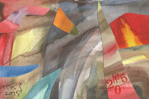 Cartoon: Flags epoch (medium) by Kestutis tagged postcard,dada,kestutis,lithuania,flag,policy,art,kunst,epoch