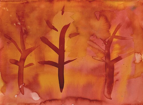 Cartoon: New year new leaves (medium) by Kestutis tagged dada,aqua,kestutis,lithuania,new