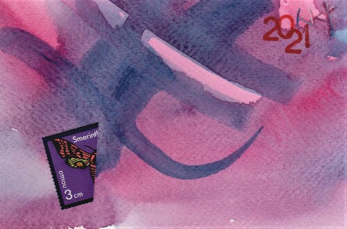 Cartoon: Night butterflies 2 (medium) by Kestutis tagged night,butterflies,dada,postcard,schmetterling,nachtschmetterlinge,kestutis,lithuania,art,kunst