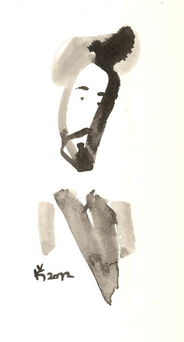 Cartoon: Robert Downey Jr. (medium) by Kestutis tagged downey,sketch,movie,film,actor,kestutis,lithuania