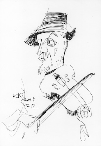 Cartoon: Sketch. Musicians and singers (medium) by Kestutis tagged musicians,singers,sketch,kestutis,lithuania