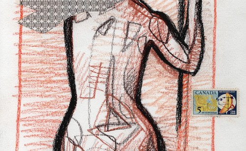 Cartoon: Sketch with stamps 4. Wind (medium) by Kestutis tagged sketch,wind,kestutis,lithuania