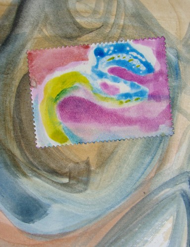 Cartoon: Spiral (medium) by Kestutis tagged spiral,dada,postcard,mail,art,kunst,kestutis,lithuania