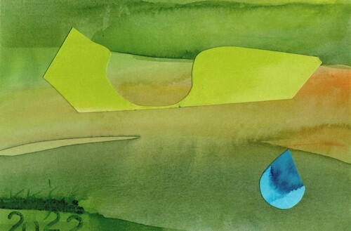 Cartoon: Spring (medium) by Kestutis tagged spring,dada,postcard,art,kunst,kestutis,lithuania