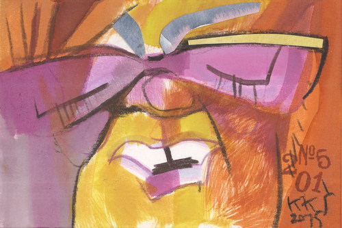 Cartoon: The Best of Elton John (medium) by Kestutis tagged dada,postcard,kestutis,lithuania,art,kunst,concert,music