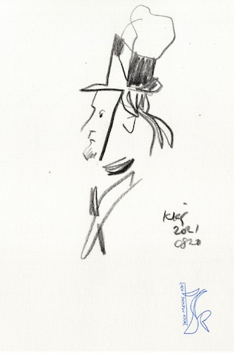 Cartoon: Artillery artists of  festival (medium) by Kestutis tagged artillery,artists,festival,kestutis,lithuania,sketch