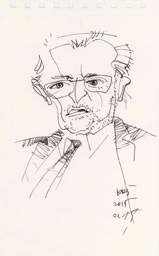 Cartoon: Bronius Leonavicius (medium) by Kestutis tagged art,kunst,kestutis,lithuania,sketch