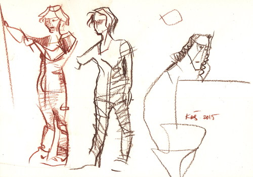 Cartoon: Drawn. Artists Studio 23 (medium) by Kestutis tagged sketch,kunst,art,lithuania,kestutis