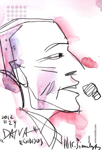 Cartoon: Egidijus. Sketch (medium) by Kestutis tagged sketch,singer,estrada,kestutis,lithuania,egidijus