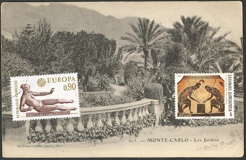 Cartoon: Old postcard telling (medium) by Kestutis tagged dada,postcard,mail,art,eu,europa,kestutis,lithuania