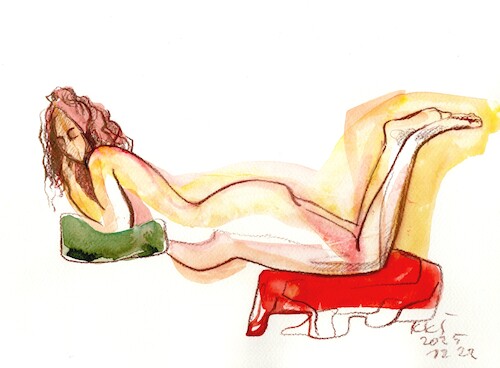 Cartoon: Quick drawings 8 (medium) by Kestutis tagged quick,drawing,nude,art,kunst,sketch,kestutis,lithuania