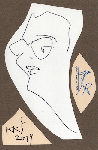 Cartoon: Sketch art (medium) by Kestutis tagged sketch,art,postcard,kestutis,lithuania