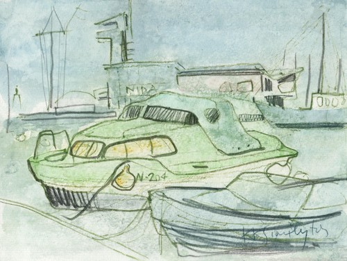 Cartoon: Sketch art. Summer plein airs 1 (medium) by Kestutis tagged summer,plein,airs,sketch,art,kunst,kestutis,lithuania