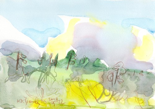 Cartoon: Sketch art. Summer plein airs 5 (medium) by Kestutis tagged sketch,art,summer,plein,airs,kunst,kestutis,lithuania