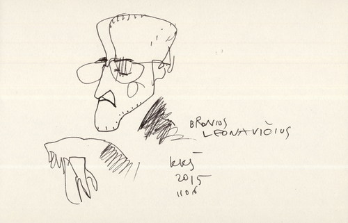 Cartoon: Three artists (medium) by Kestutis tagged sketch,kestutis,art,lithuania