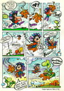 Cartoon: Adventure in autumn (small) by Kestutis tagged adventure autumn hedgehog tortoise comic kestutis siaulytis lithuania nature animal