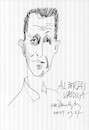 Cartoon: Albertas Vaidila (small) by Kestutis tagged art critic painter portrait kestutis lithuania sketch