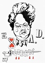 Cartoon: ALEXANDRE DUMAS. Exlibris (small) by Kestutis tagged exlibris,dumas,writer,adventures,book,library,novel,kestutis,lithuania