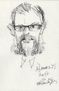 Cartoon: Antanas Sakalys (small) by Kestutis tagged sketch kestutis lithuania