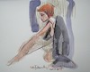 Cartoon: Artists and model - 2 (small) by Kestutis tagged artist model sketch kestutis lithuania