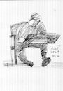 Cartoon: Artists draw 3 (small) by Kestutis tagged artist,human,drawing,figure,sketch,art,kunst,kestutis,lithuania