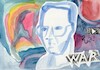 Cartoon: Automatic drawing. 18. Thinker (small) by Kestutis tagged war,russia,russland,krieg,art,youtube,kunst,drawing,kestutis,lithuania,ukraine