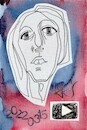 Cartoon: Automatic drawing 3 (small) by Kestutis tagged war,ukraine,russia,russland,dada,postcard,drawing,kestutis,lithuania