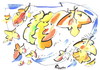 Cartoon: AUTUMN PROFILES (small) by Kestutis tagged autumn herbst history art