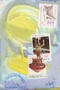 Cartoon: Basketball metamorphosis (small) by Kestutis tagged basketball sports metamorphosis dada postcard mail art kunst kestutis lithuania