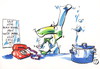 Cartoon: CALL (small) by Kestutis tagged call,salz,salt,pepper,comic,chilli,phone,number,turtle,chef,strip,kitchen,pirate,kestutis,siaulytis,lithuania,adventure