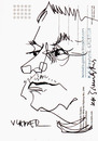Cartoon: Cartoonist VLABER (small) by Kestutis tagged sketch cartoon cartoonist kestutis lithuania