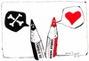 Cartoon: CHARLIE HEBDO (small) by Kestutis tagged charlie,hebdo,cartoon,kestutis,lithuania,presse,terrorism,magazin,humor,satiere,paris,france