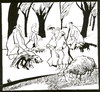 Cartoon: CHOICE (small) by Kestutis tagged choice,animal,people,man,pet