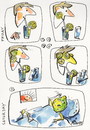 Cartoon: COCKTAIL WITH LEMON (small) by Kestutis tagged cocktail,lemon,friday,saturday,kestutis,lithuania,strip,comic,evening,party,night,morning