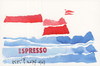 Cartoon: Communication 1 (small) by Kestutis tagged communication postcard post mail kestutis lithuania