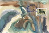 Cartoon: Conversation with nature 1 (small) by Kestutis tagged nature dada postcard kestutis lithuania horse pferd