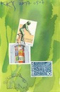 Cartoon: DADA Sports. Diving (small) by Kestutis tagged spports,dada,diving,mail,art,kunst,postcard,kestutis,lithuania