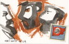 Cartoon: Discussion about war and peace (small) by Kestutis tagged postcard dada lenin dadaism war peace kestutis ukraine russia europe lithuania discussion