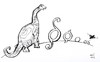 Cartoon: EVOLUTION OF DINOSAURS (small) by Kestutis tagged evolution,dinosaurs,illustration,book,europe,vilnius,kestutis,lithuania,policy,animal