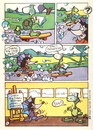 Cartoon: Exhibition of drawings Horizon (small) by Kestutis tagged comic,strip,kinder,kids,child,kind,education,children,kestutis,siaulytis,lithuania,adventure