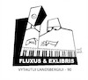 Cartoon: Exlibris to Vytautas Landsbergis (small) by Kestutis tagged exlibris,art,kunst,fluxus,music,kestutis,lithuania