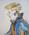 Cartoon: Filomena (small) by Kestutis tagged sketch,watercolor,kestutis,lithuania,kunst,art