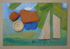 Cartoon: Fishermans homestead (small) by Kestutis tagged dada,postcard,kestutis,lithuania,painting